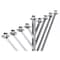 Vintiquewise Large Metal Silver Coated Hanukkah Menorah 3 Ft. for Synagogue QI003814.M - alternate 7